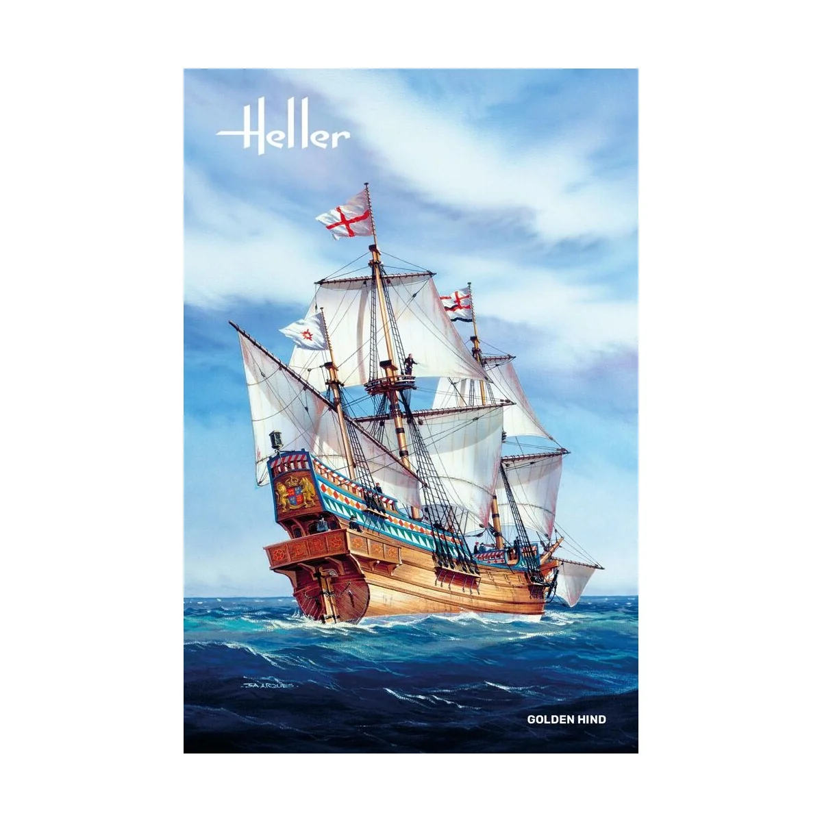 Golden Hind, 1/96 - Heller 80829