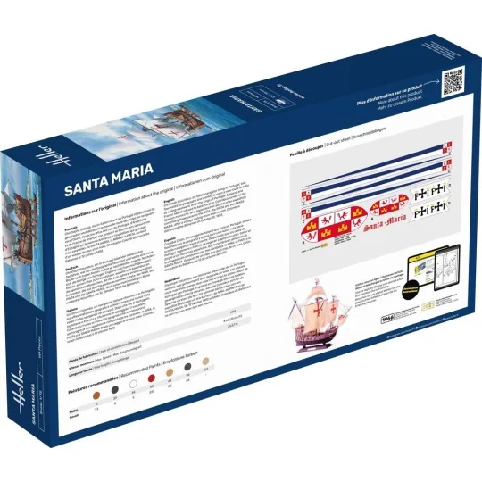 Santa Maria, 1/75 - Heller 80865
