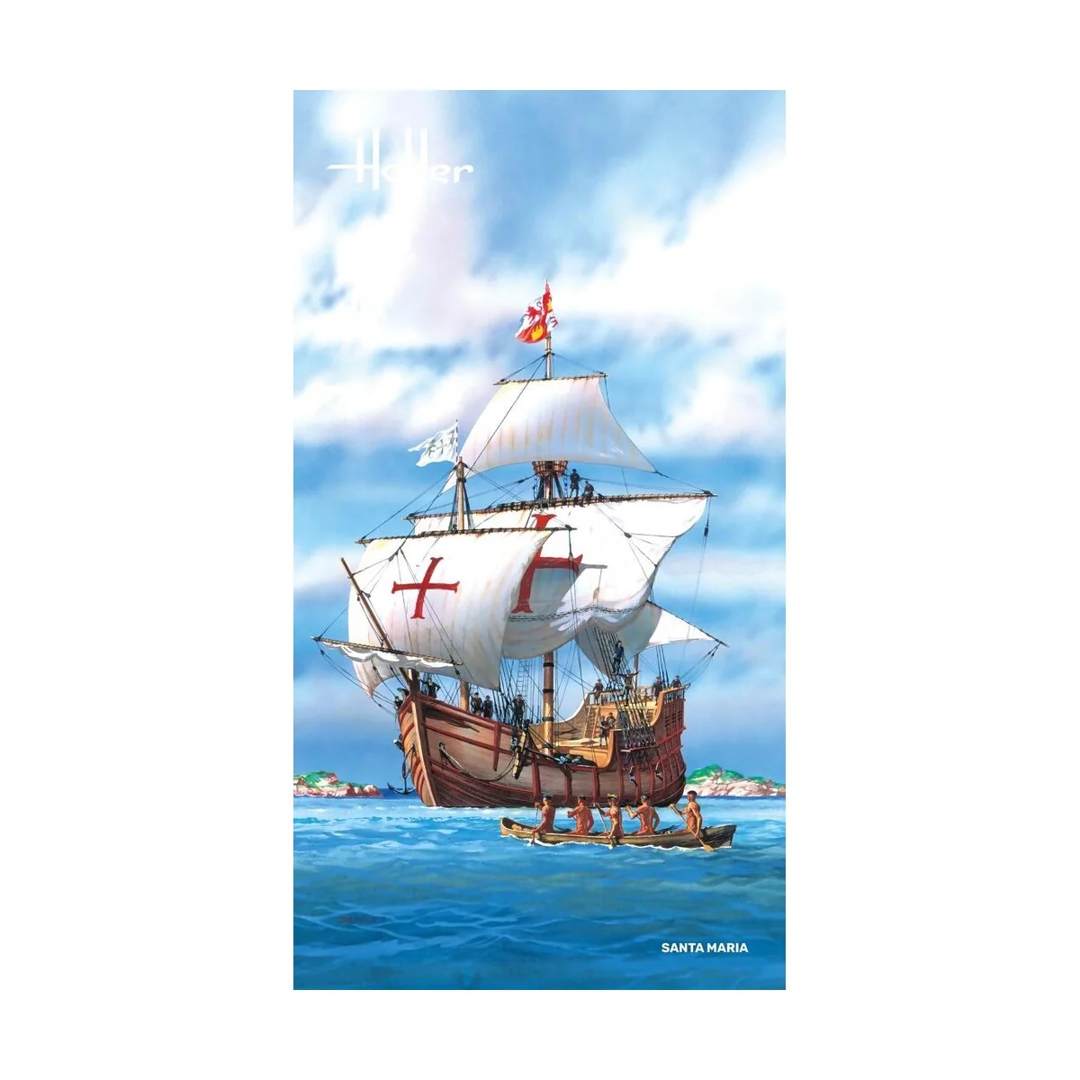 Santa Maria, 1/75 - Heller 80865