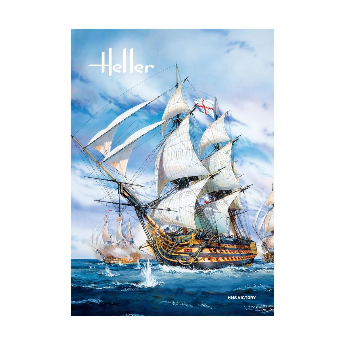 HMS Victory, 1/100 - Heller 80897