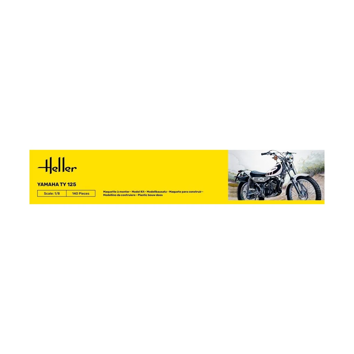 Yamaha TY 125, 1/8 - Heller 80902