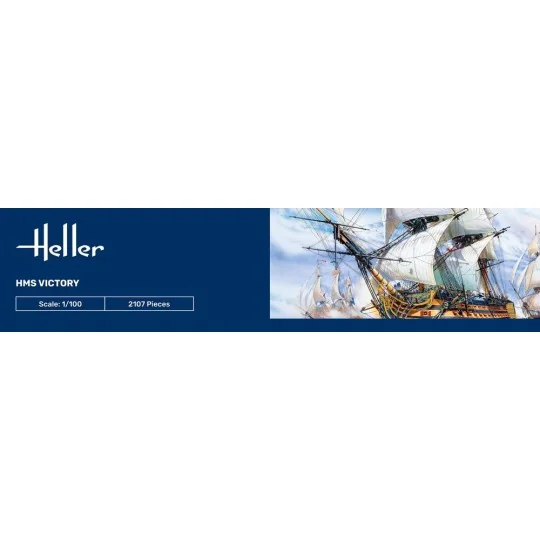HMS Victory, 1/100 - Heller 80897