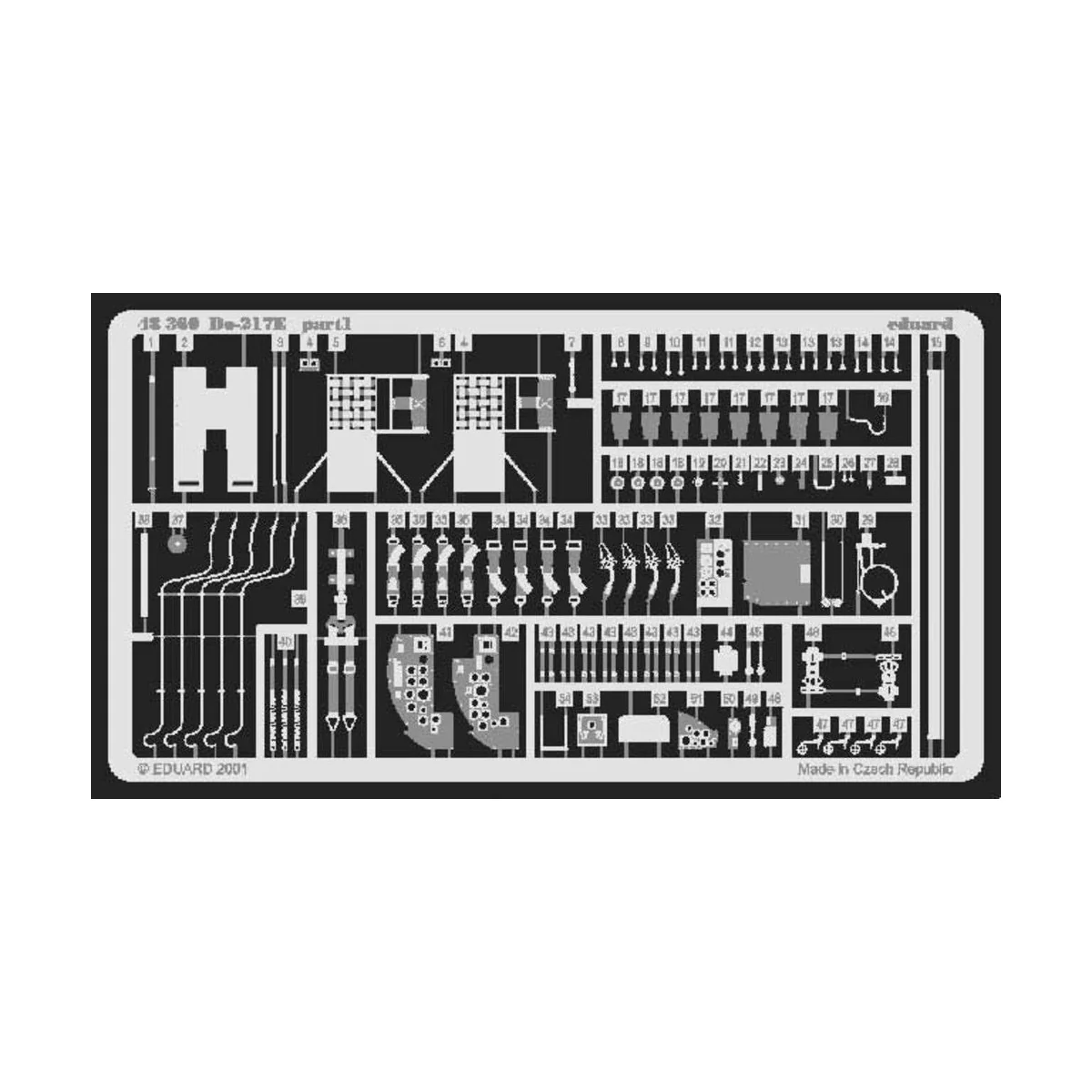 Dornier Do-217E, 1/48 - Eduard Accessories 48360 Dornier Do-217E, 1/48 - Eduard Accessories 48360
