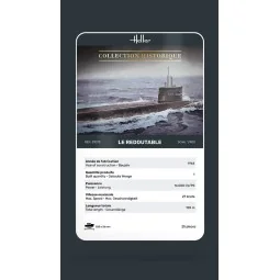 U-Boot S/M Redoutable, 1/400 - Heller 81075 2