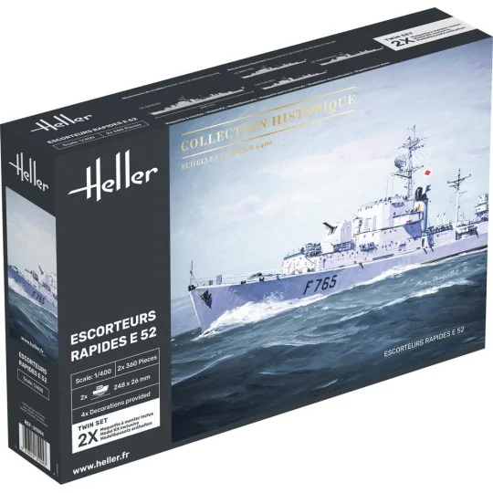 Escorteurs Rapides E 52, 1/400 - Heller 81094