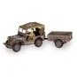 US 1/4 Ton Truck 'n Trailer, 1/35 - Heller 81105