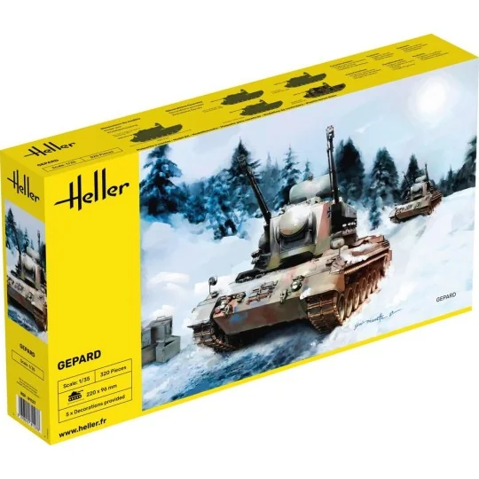 Gepard, 1/35 - Heller 81127