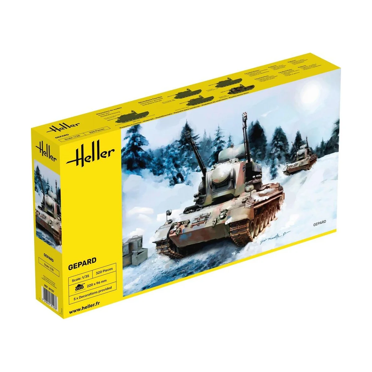 Gepard, 1/35 - Heller 81127