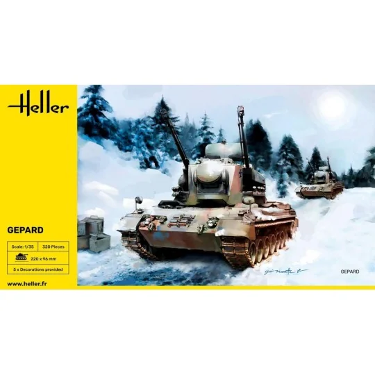 Gepard, 1/35 - Heller 81127