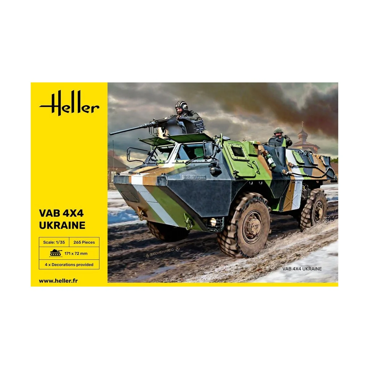 VAB 4x4 Ukraine, 1/35 - Heller 81130