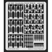 Seatbelts USAF WWII, 1/48 - Eduard Accessories 48365