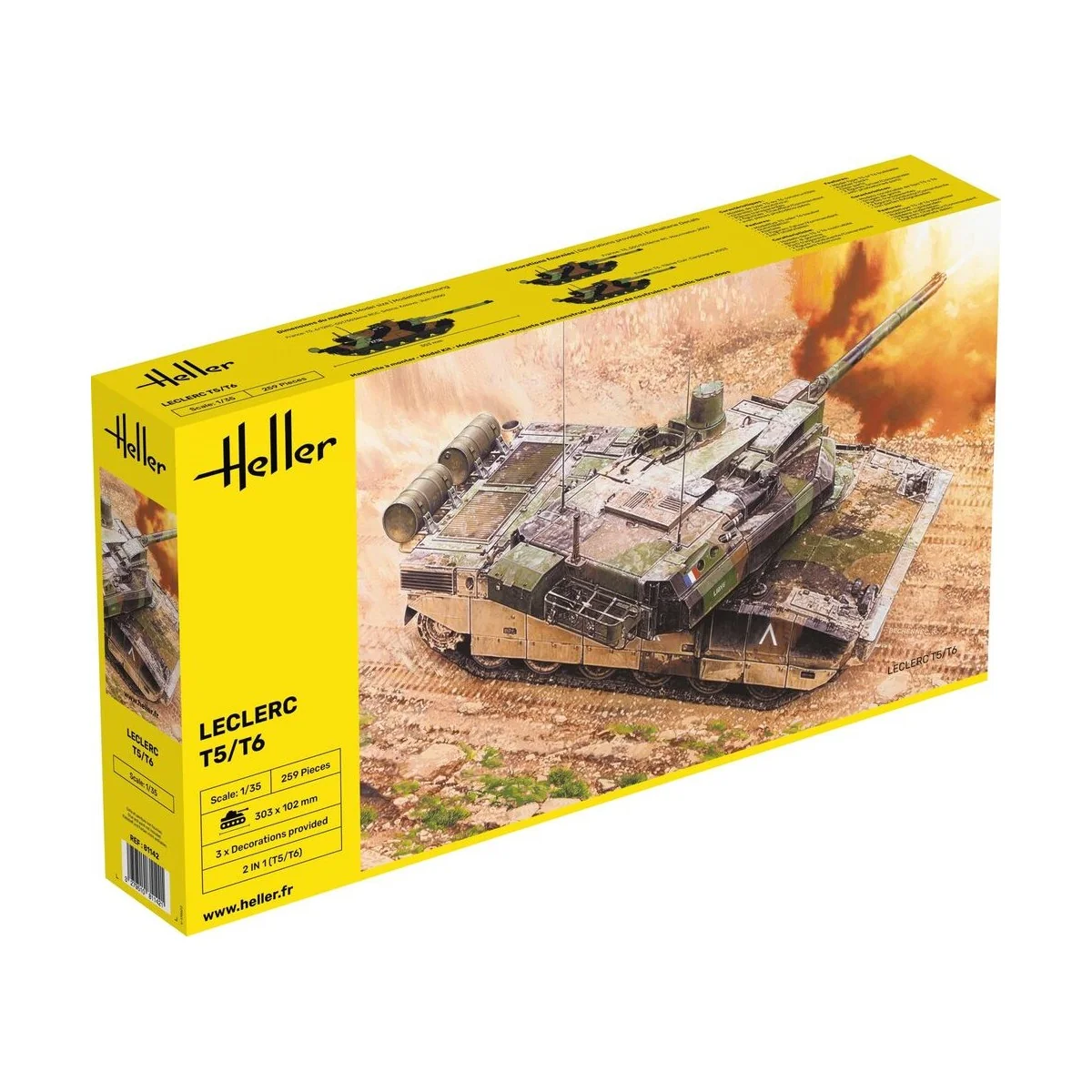 Leclerc T5/T6, 1/35 - Heller 81142