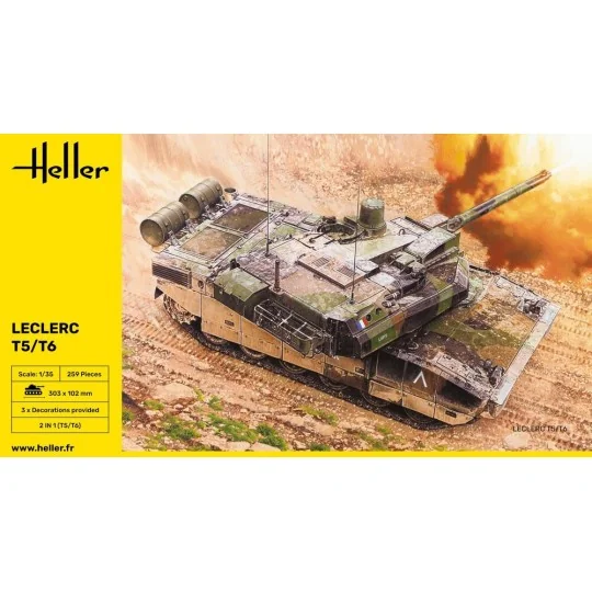 Leclerc T5/T6, 1/35 - Heller 81142