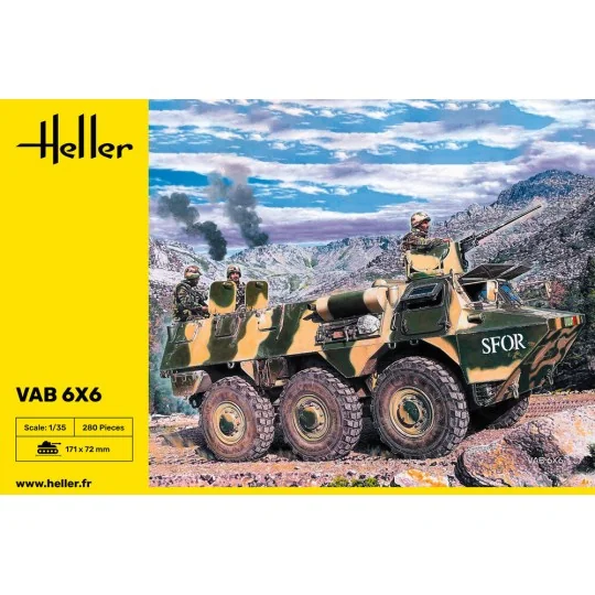 VAB 6x6, 1/35 - Heller 81141