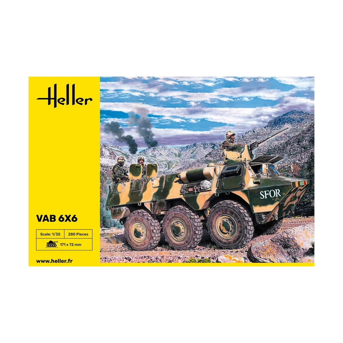 VAB 6x6, 1/35 - Heller 81141