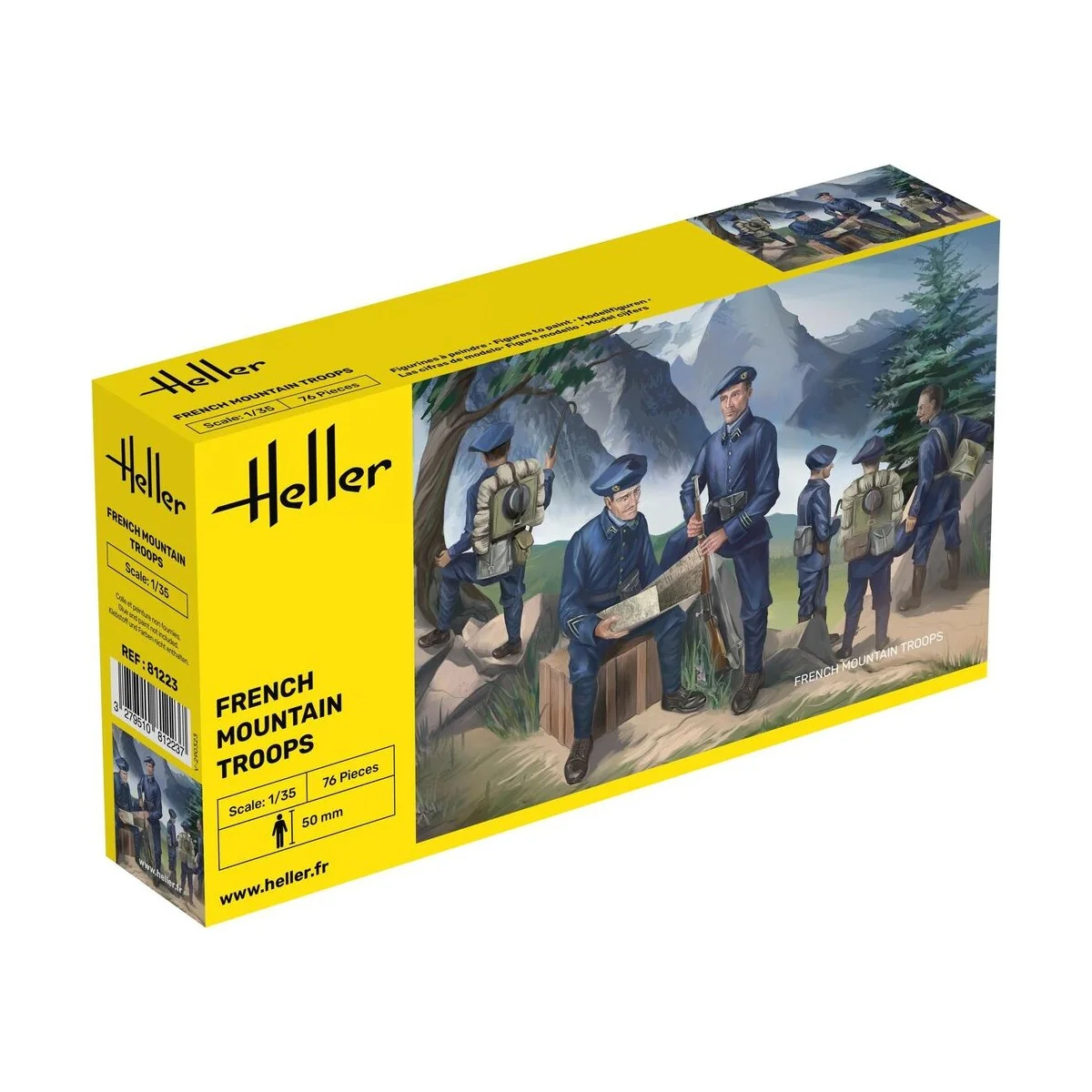 French Mountain Troops, 1/35 - Heller 81223