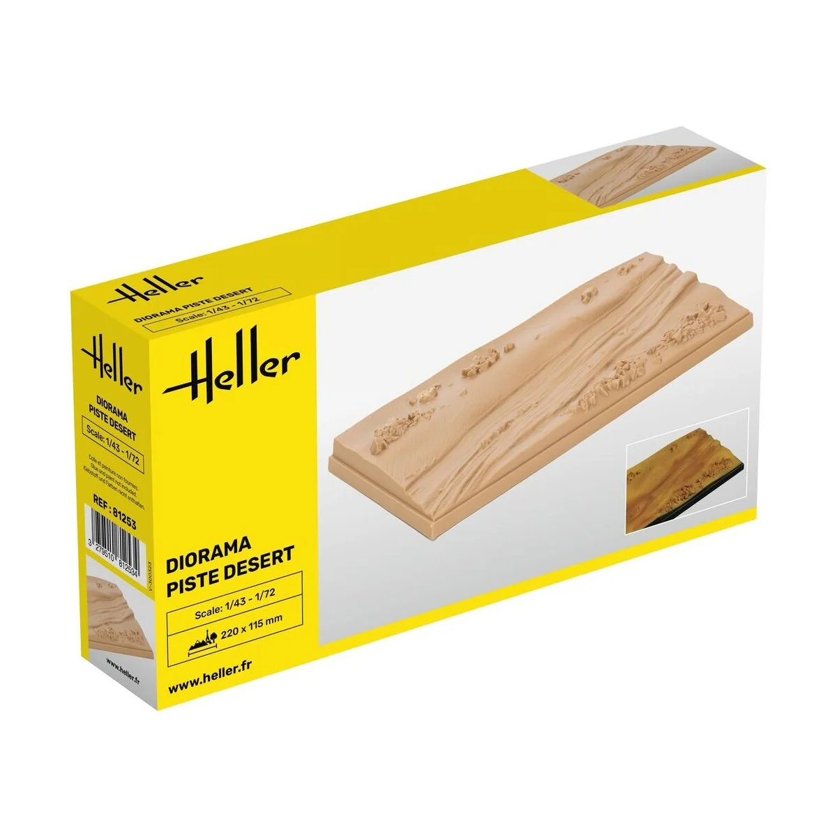 Piste Desert, 1/43 - Heller 81253
