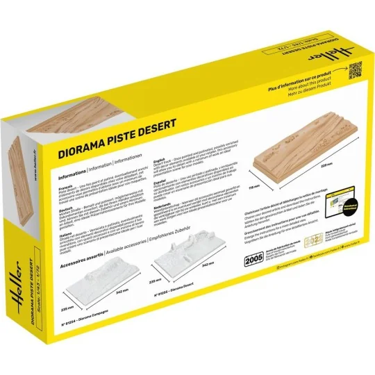 Piste Desert, 1/43 - Heller 81253