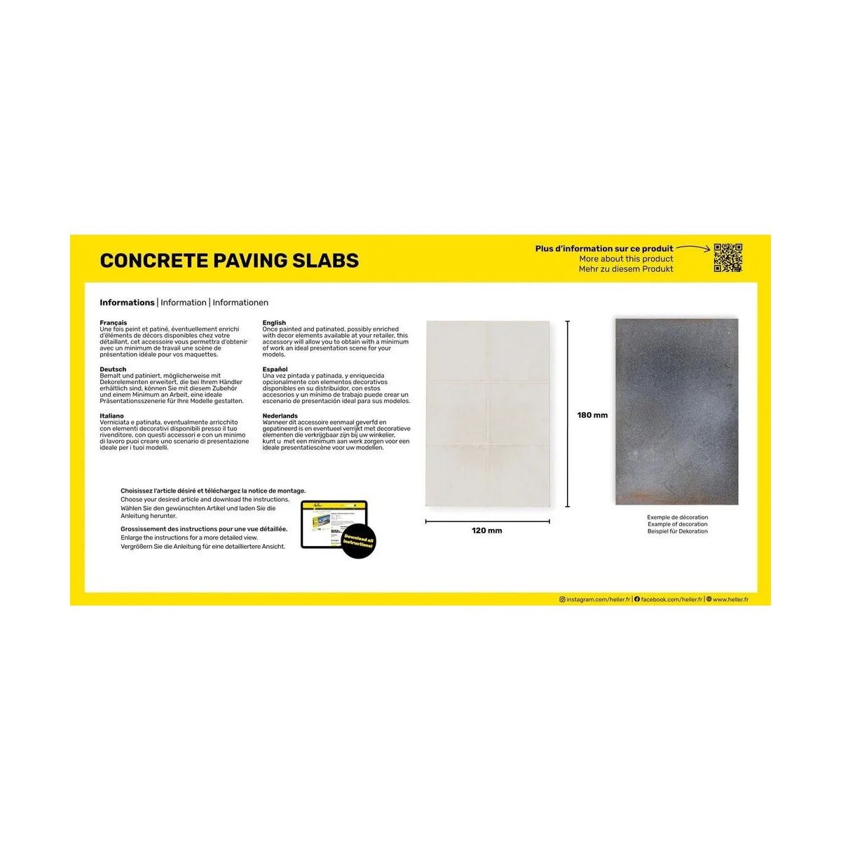 Concrete Paving Slabs - Heller 81257