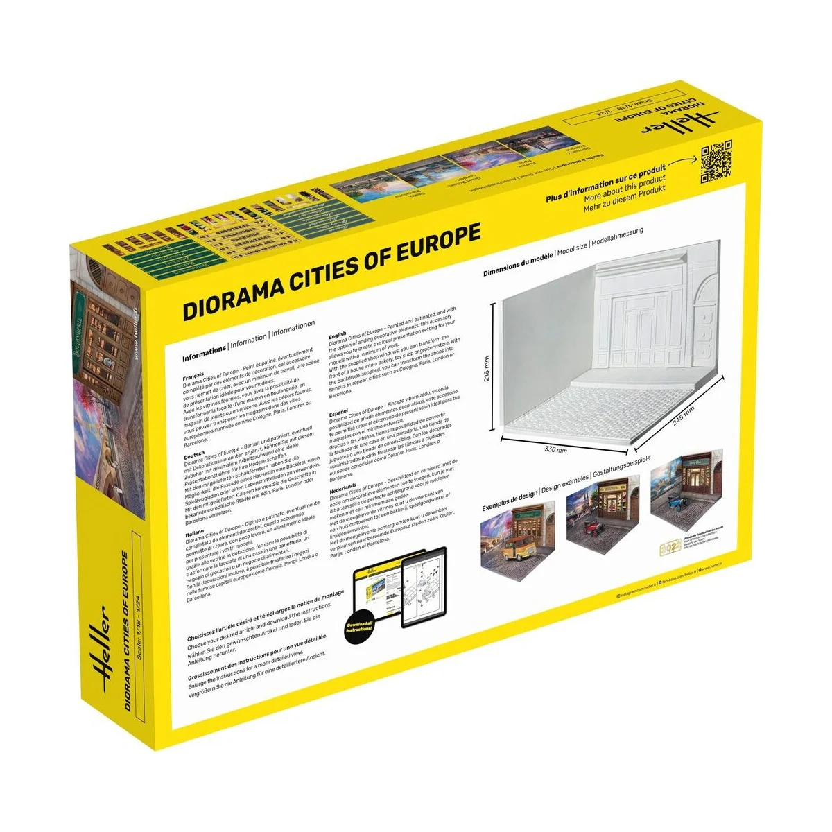 Diorama Cities of Europe, 1/24 - Heller 81256
