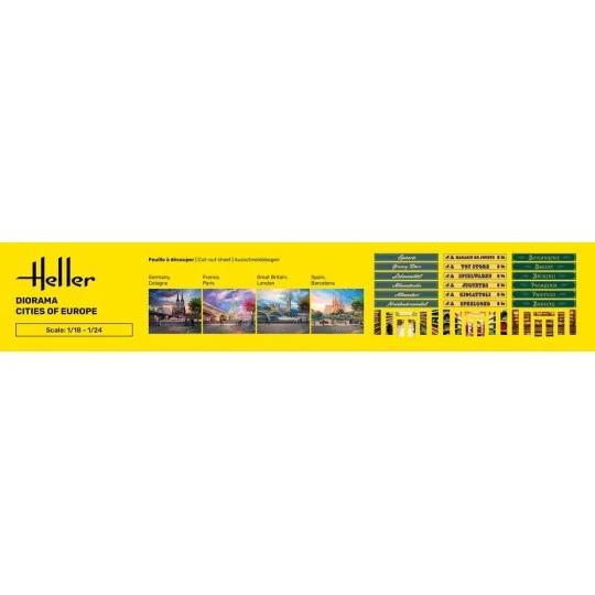 Diorama Cities of Europe, 1/24 - Heller 81256