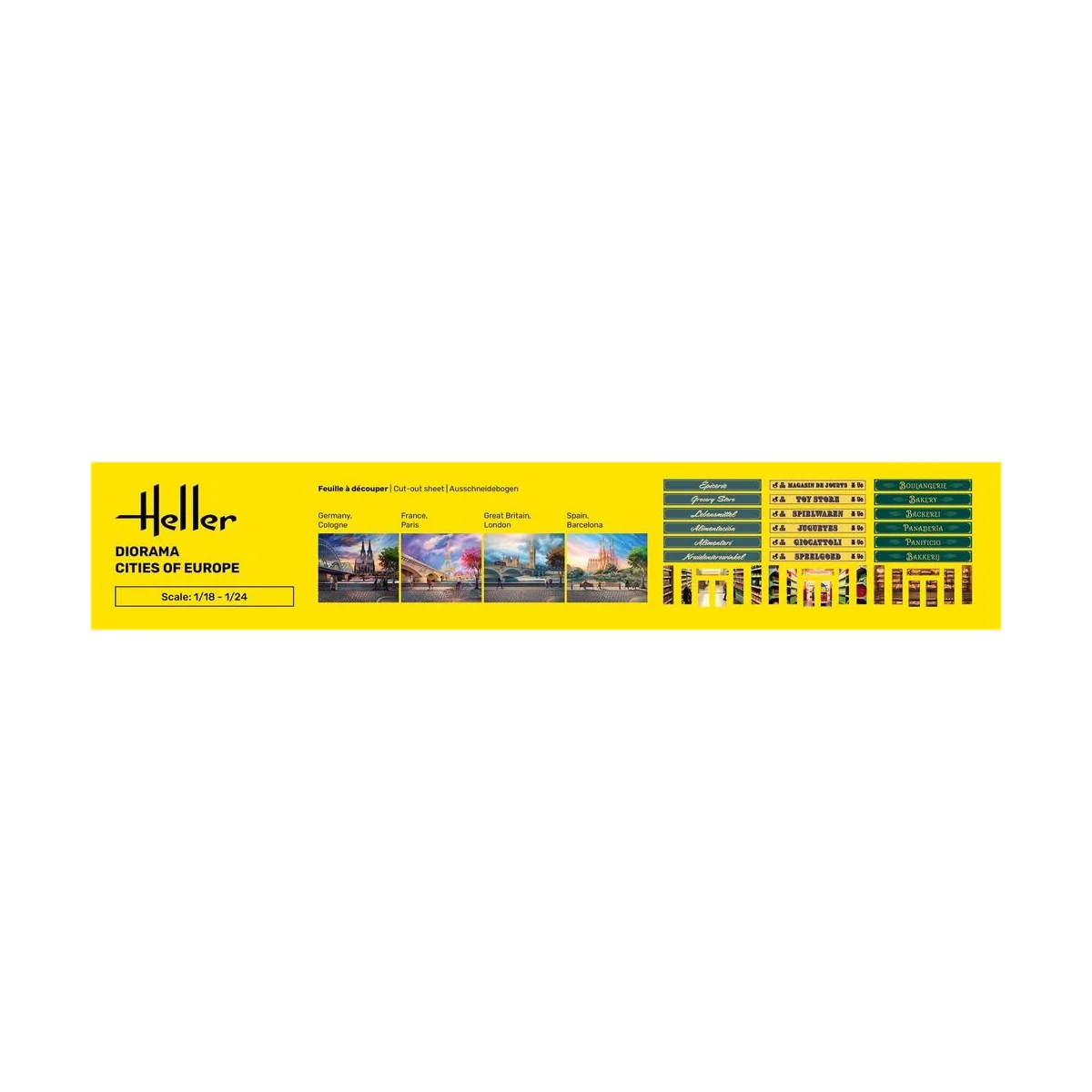 Diorama Cities of Europe, 1/24 - Heller 81256