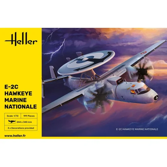 E-2C Hawkeye Marine Nationale, 1/72 - Heller 82302