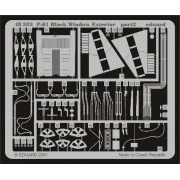 P-61 Black Widow Exterior, 1/48 - Eduard Accessories 48383