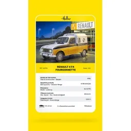 Renault 4 F4 Fourgonnette, 1/24 - Heller 82700 2