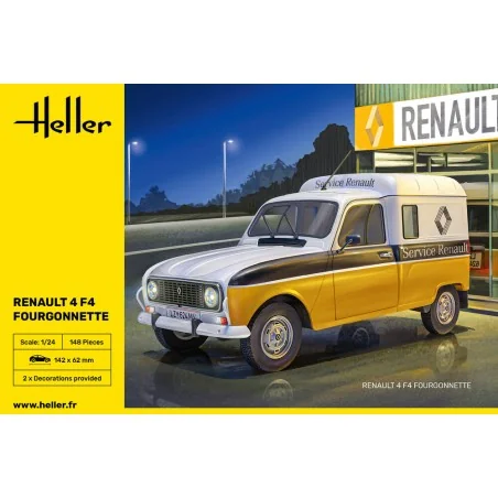 Renault 4 F4 Fourgonnette, 1/24 - Heller 82700