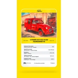 Citroen 2CV AZU-B 250 Fourgonnette, 1/24 - Heller 82701 2