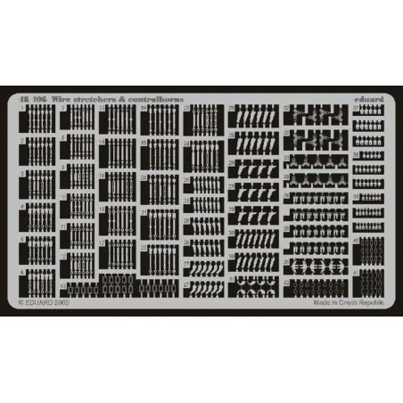 Wire stretchers & controlhorns, 1/48 - Eduard Accessories 48406
