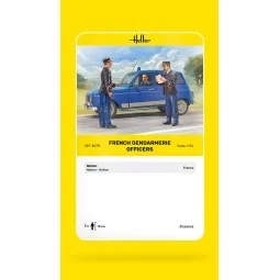 French Gendarmerie Officers, 1/24 - Heller 82751 2