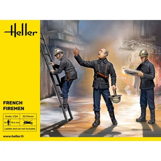 French Firemen, 1/24 - Heller 82753