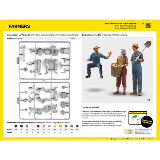 Farmers, 1/24 - Heller 82752