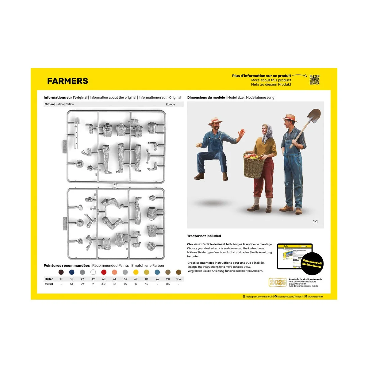 Farmers, 1/24 - Heller 82752