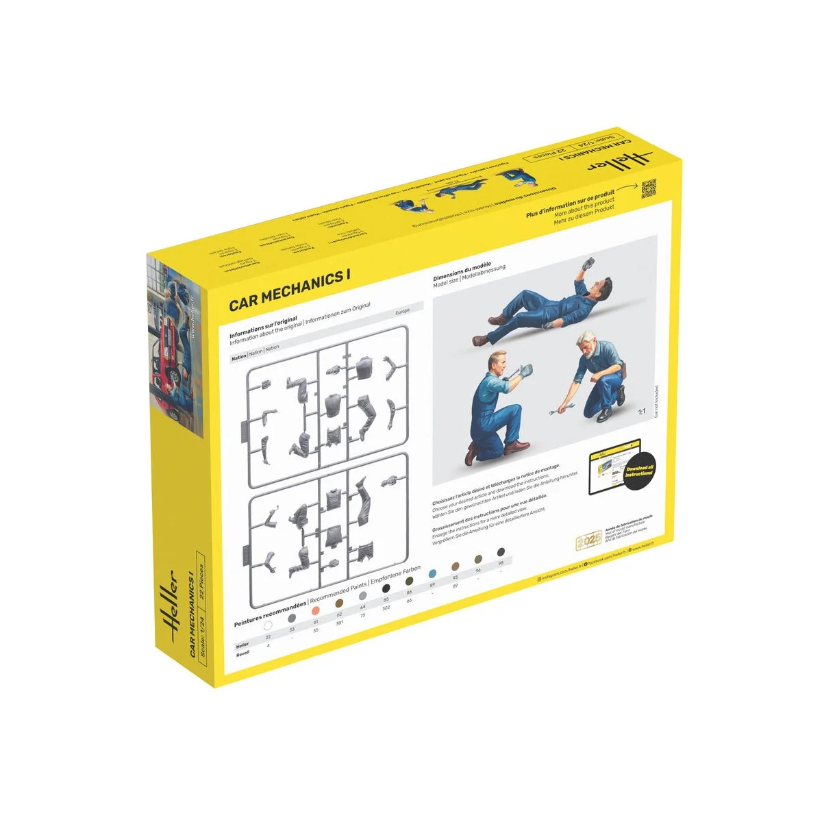Car Mechanics I, 1/24 - Heller 82755