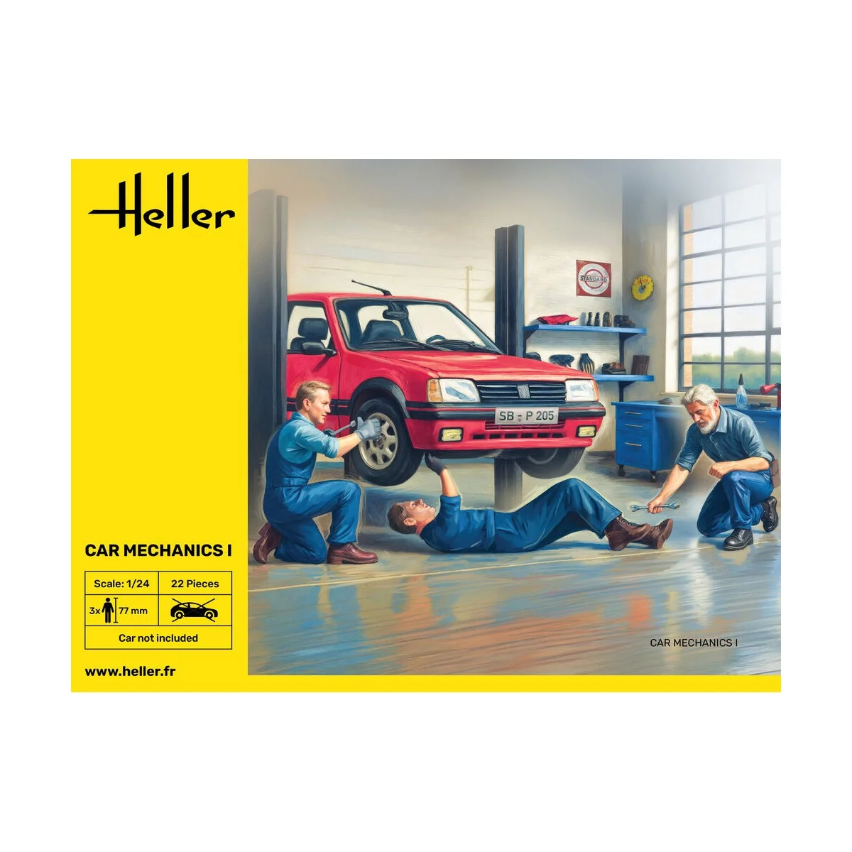 Car Mechanics I, 1/24 - Heller 82755