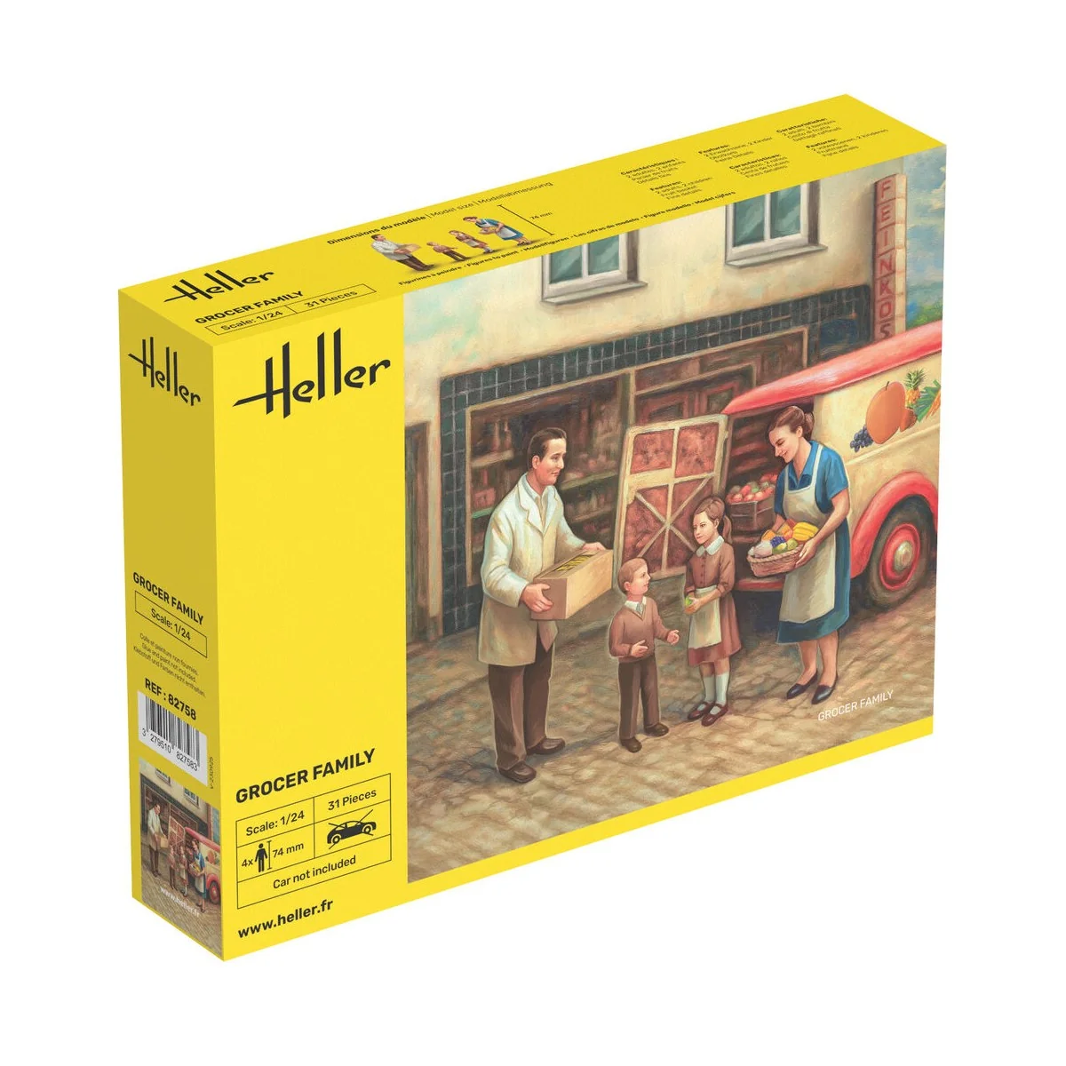 Grocer Family, 1/24 - Heller 82758