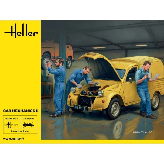 Car Mechanics II, 1/24 - Heller 82756