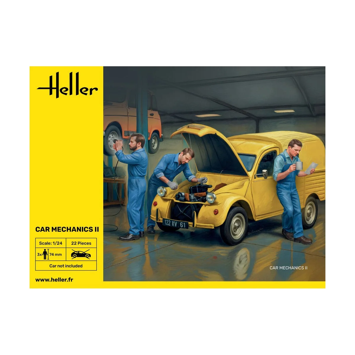 Car Mechanics II, 1/24 - Heller 82756