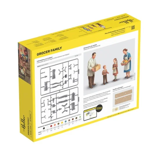 Grocer Family, 1/24 - Heller 82758