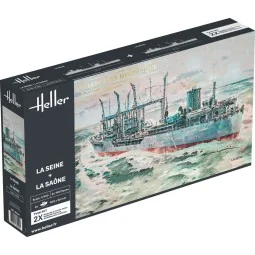 Twin Set La Seine + La Saone, 1/400 - Heller 85050