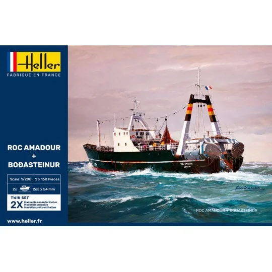 Twin Set Roc Amadour + Bordasteinur, 1/200 - Heller 85608