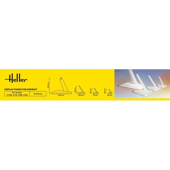 Display Stands for Aircraft - Heller 95200
