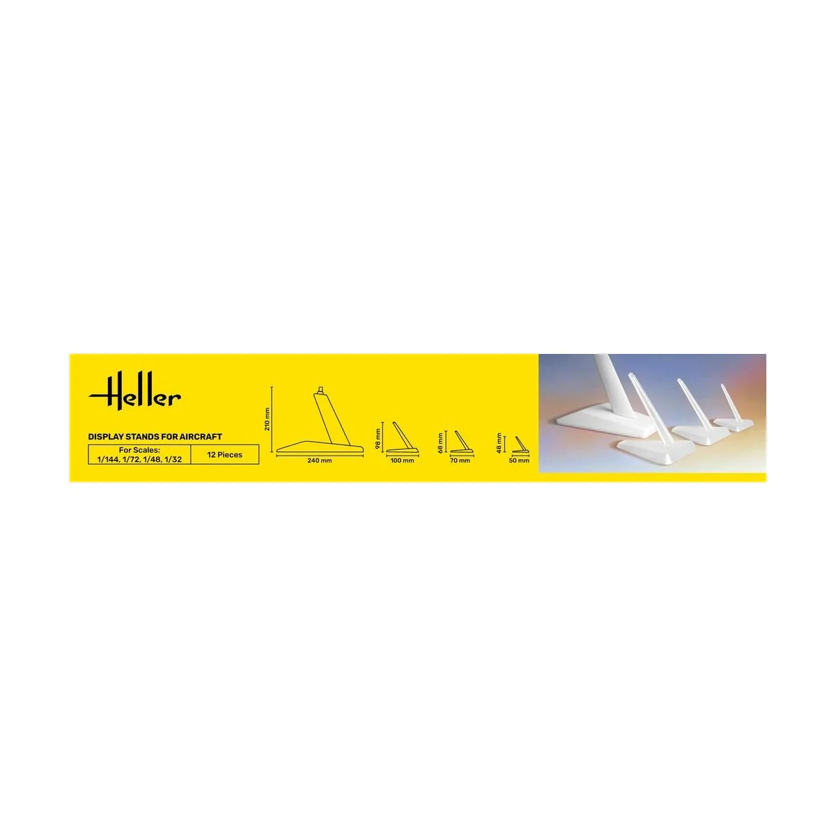 Display Stands for Aircraft - Heller 95200