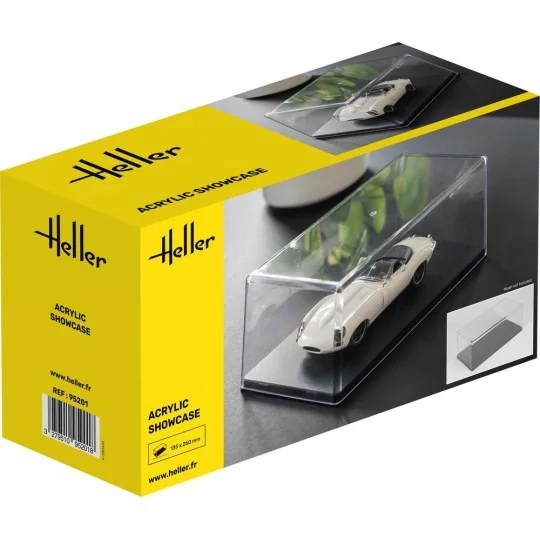 Acrylic Showcase, 252 x 127 x 80 mm - Heller 95201