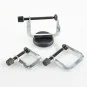 Screw clamp set (3 pieces) with magnetic base - Heller 99003