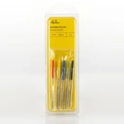 Diamond file set 100 mm (5 pieces) - Heller 99005