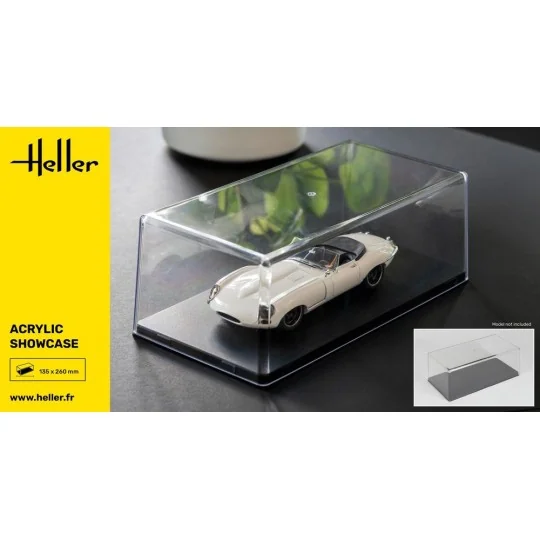 Acrylic Showcase, 252 x 127 x 80 mm - Heller 95201